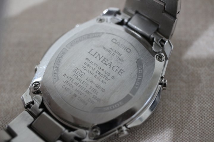 CASIO カシオ LINEAGE タフソーラー 5174 LIW-M610 腕時計 動作品 5445の画像3