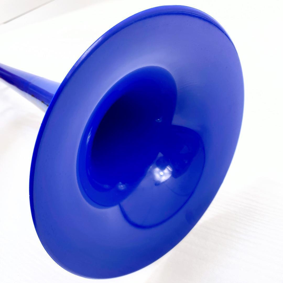 pBone ピーボーン プラスチック トロンボーン ブルー 青の画像2