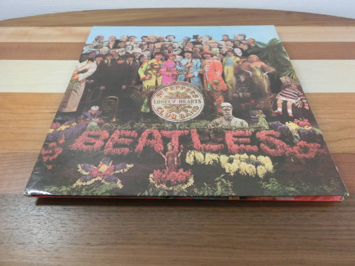 1MO/3R ワイドスパイン UK Origi Mono★Sgt. Pepper‘s★Matrix:-1/-1★KT★Beatles★完品の画像3