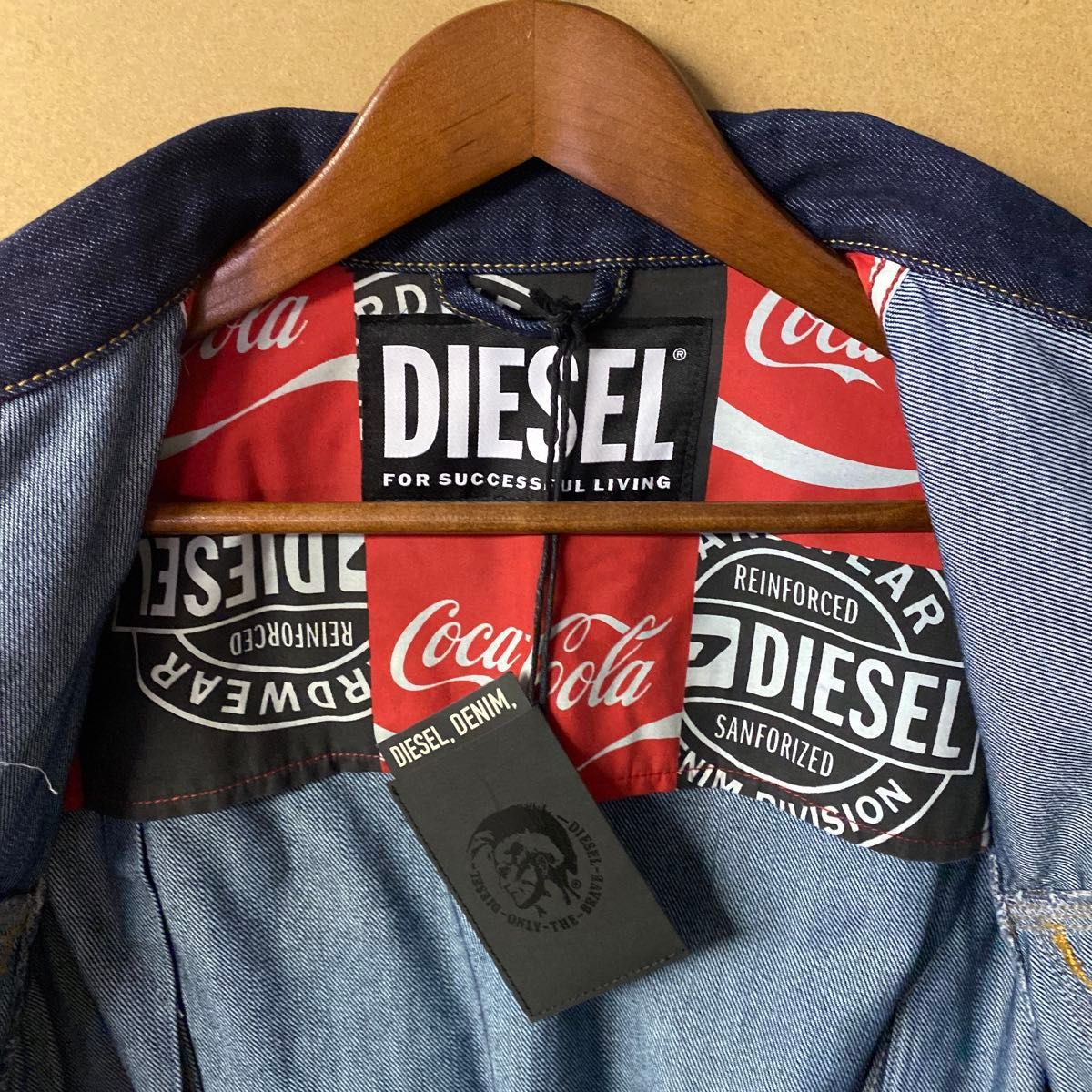 【新品】DIESEL×Coca Cola コラボデニムジャケット Mサイズ