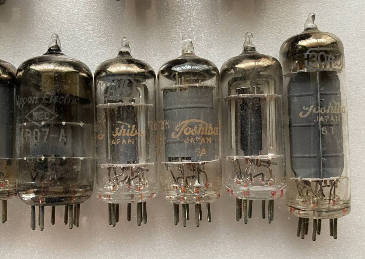  vacuum tube Mazda * Toshiba etc. 20 piece together inspection : tube amplifier Vintage Showa Retro parts 