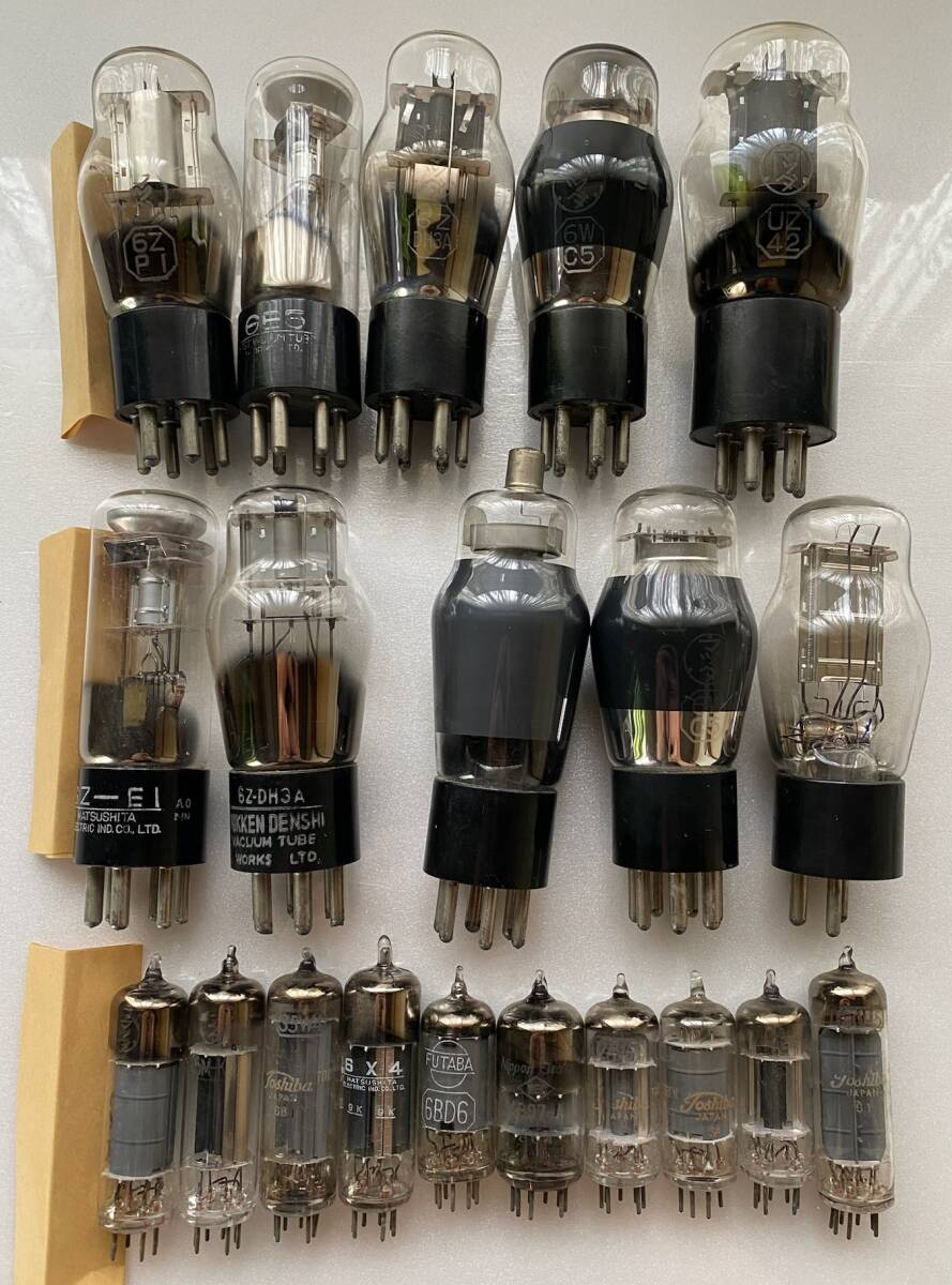  vacuum tube Mazda * Toshiba etc. 20 piece together inspection : tube amplifier Vintage Showa Retro parts 