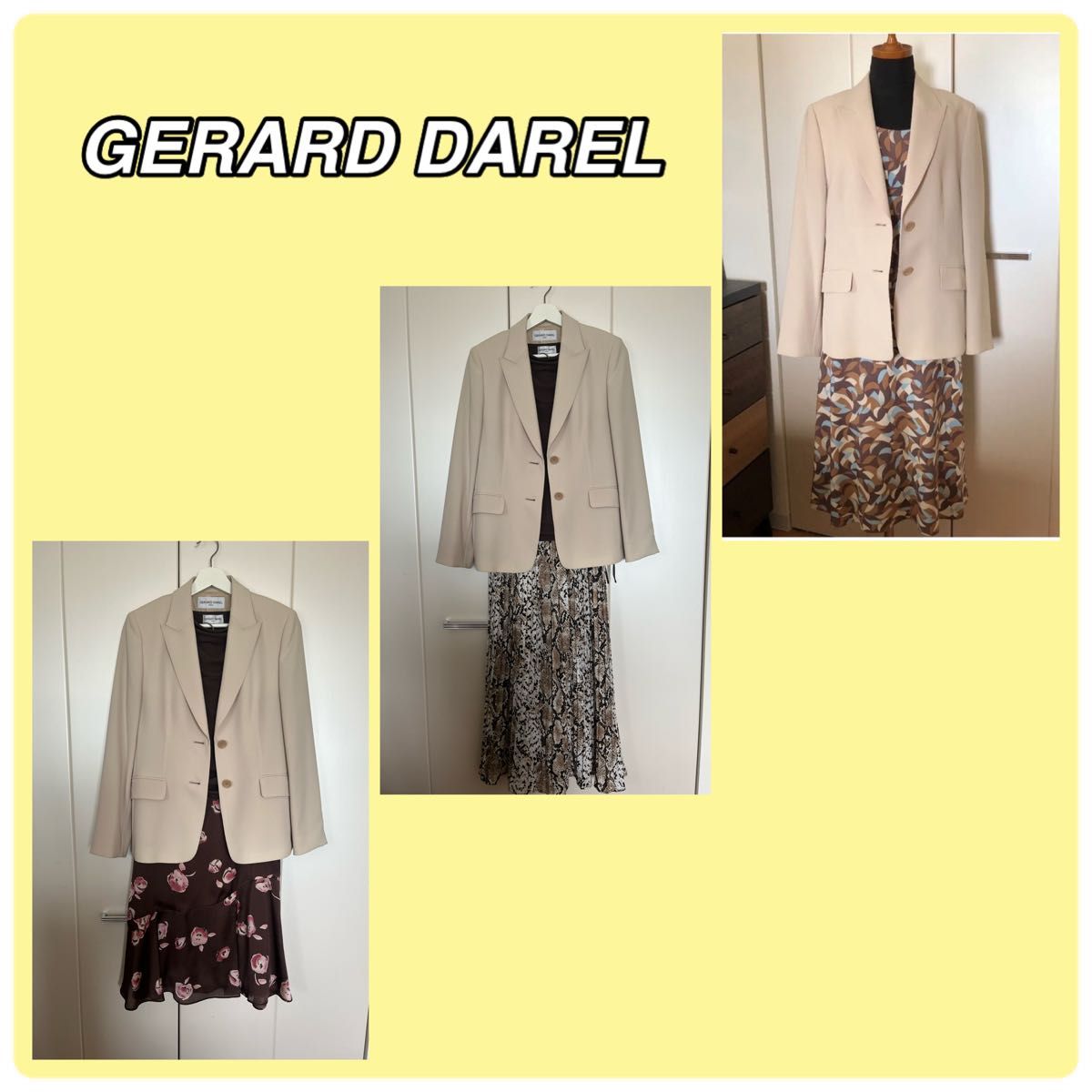 東京スタイル　GERARD DAREL ジャケット　ベージュ