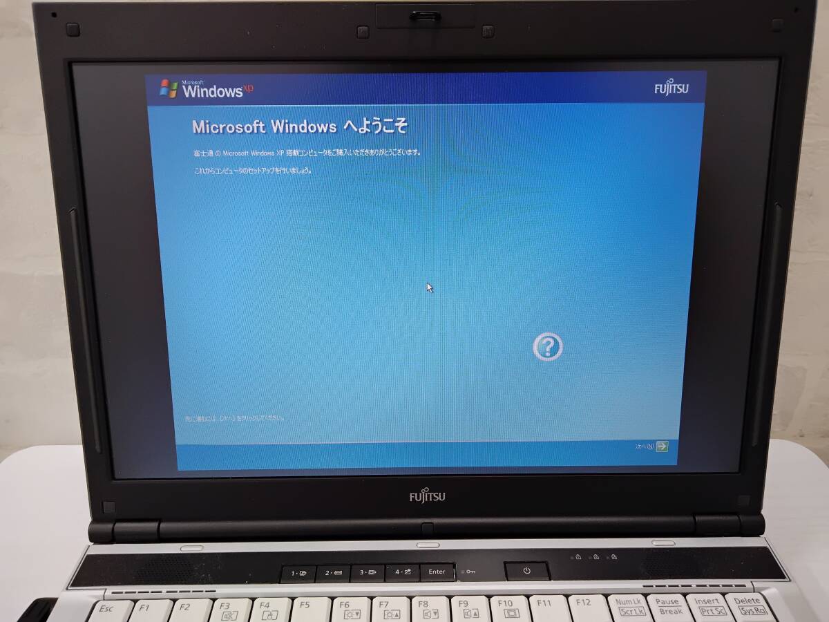 FUJITSU　ノートパソコン　FMV-S8390　FMVNS1CG　LIFEBOOK　Windows　7　現状品　通電・簡易動作確認済み　中古　ジャンク_画像5