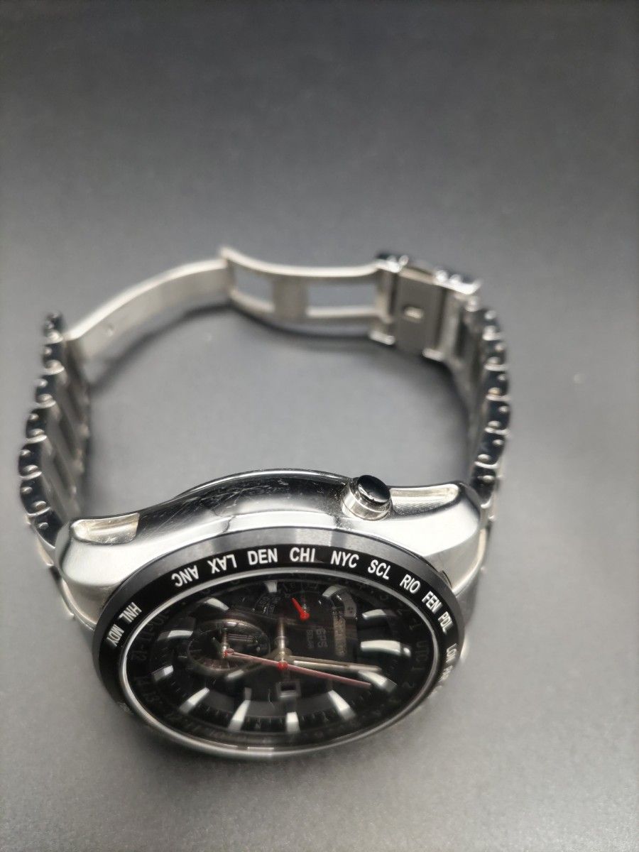【外観美品】ジャンク セイコー アストロン SBXA019  GPSソーラー電波 チタン＆セラミック メンズ腕時計不動品
