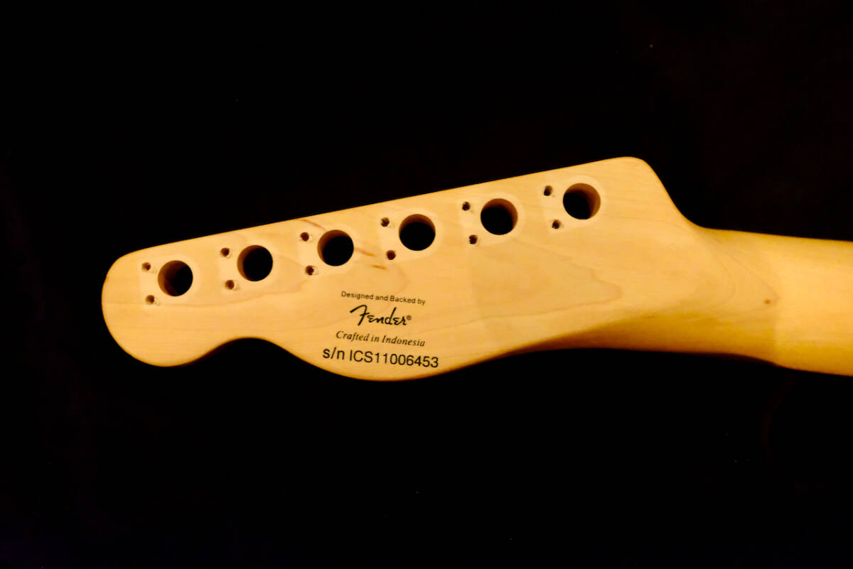 Squire by Fender テレキャスター カスタム ネック メイプル よく振動しよく鳴るの画像3