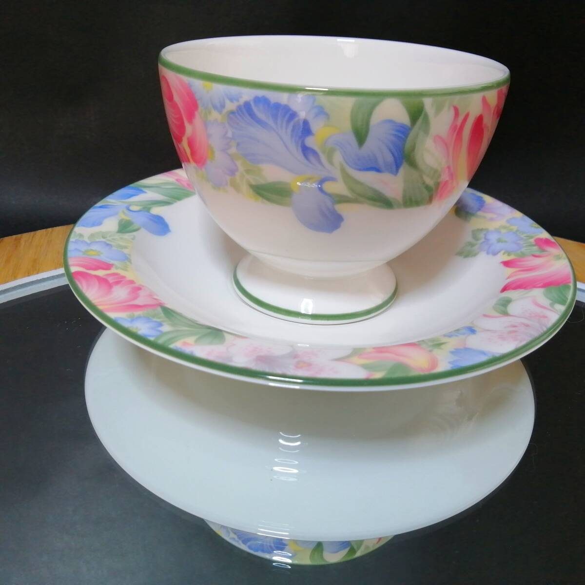 未使用◇自宅保管 ロイヤルアルバート fonteyn カップ＆ソーサー ROYAL ALBERT フォンテ フォンテイン A