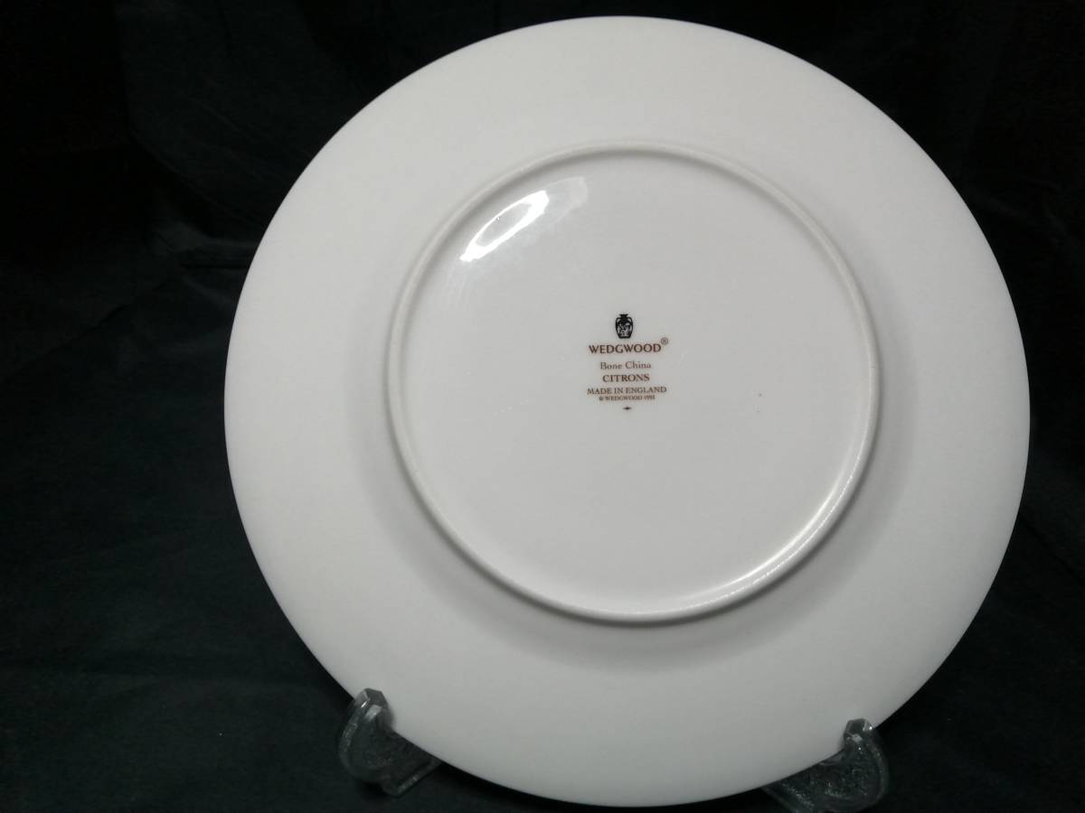 18CM 美品◇自宅保管 ウェッジウッド シトロン プレート WEDGWOOD CITRONS の画像5