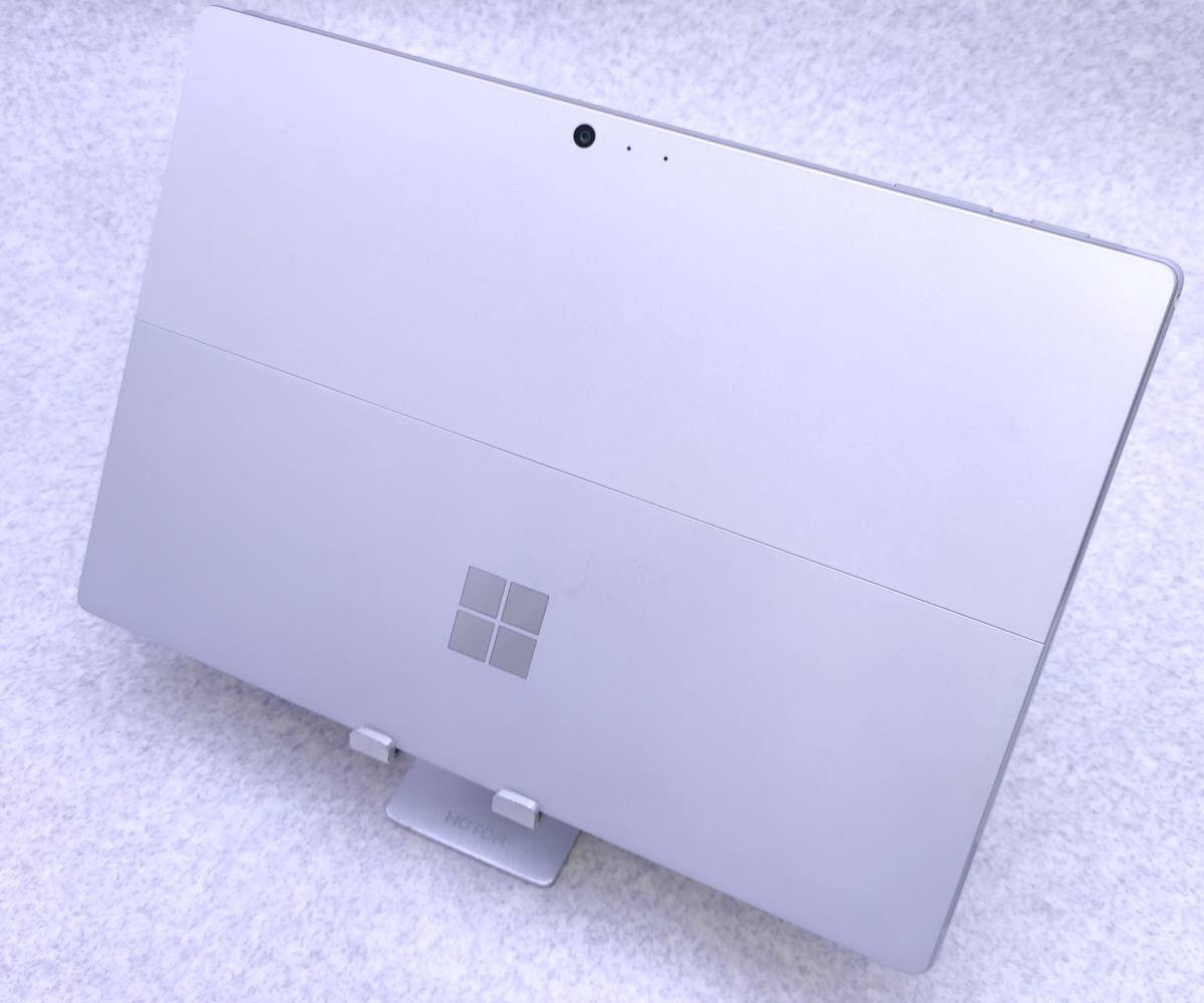 Core i7搭載 大人気Windowsタブレット Microsoft Surface Pro6 1796 シルバー タイプカバー＆SurfacePenセット Windows11の画像2