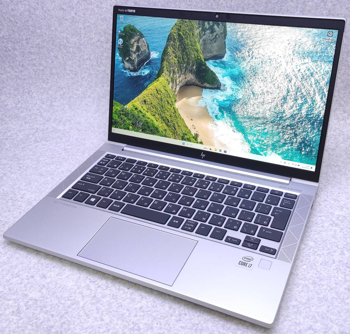 HP 高速10thGen Core i7搭載 EliteBook 830 G7 Win11の画像1