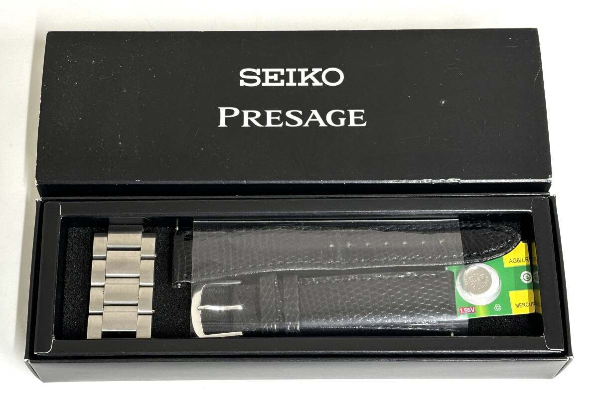 1円スタート／美品 / SEIKO PRESAGE / 6R35-00K0 / セイコー / プレサージュ / 1964本限定モデル / 箱・付属品・ベルト付 / 自動巻き の画像8