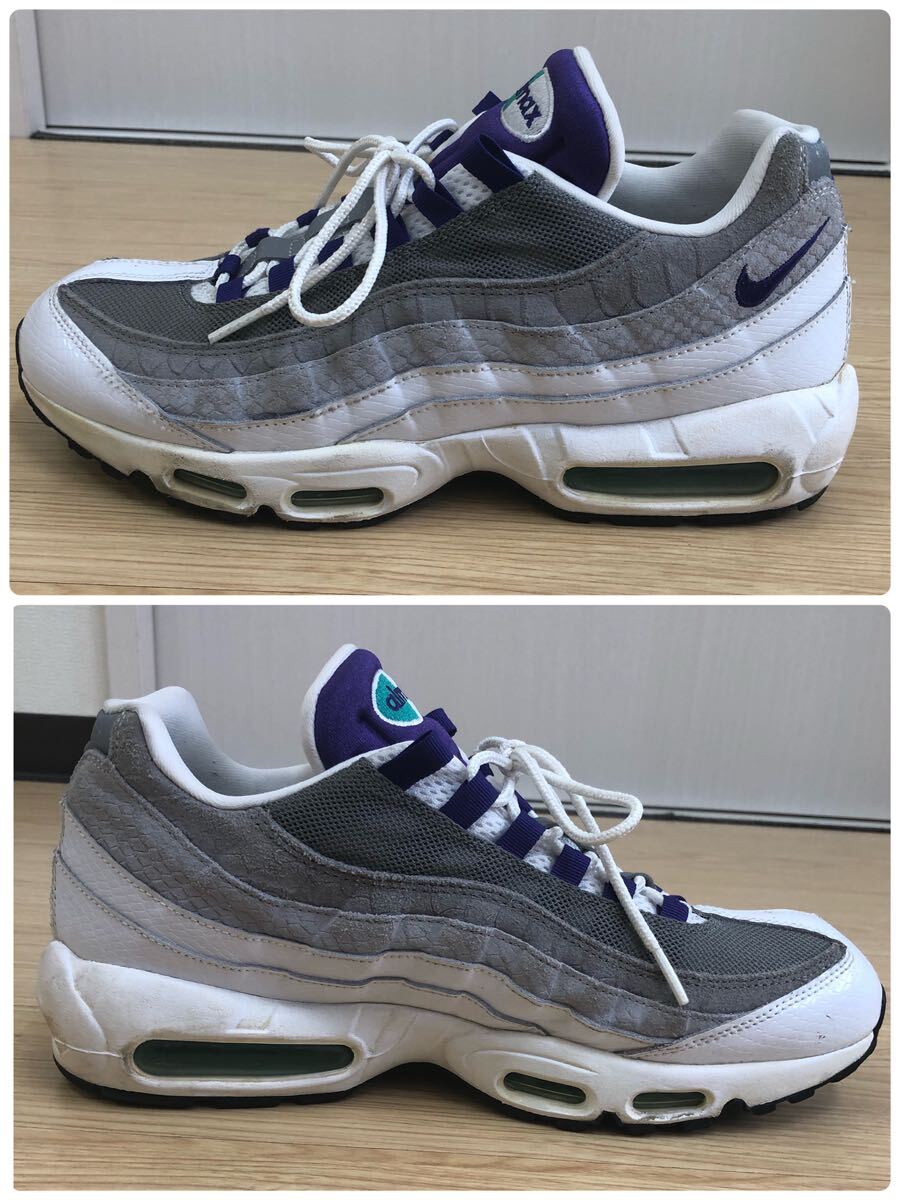 NIKE /AIR MAX 95 LV8 /ナイキ /エアマックス95 グレープ スネークスキン/11.5（29.5cm）/A02450-101/メンズ_画像5