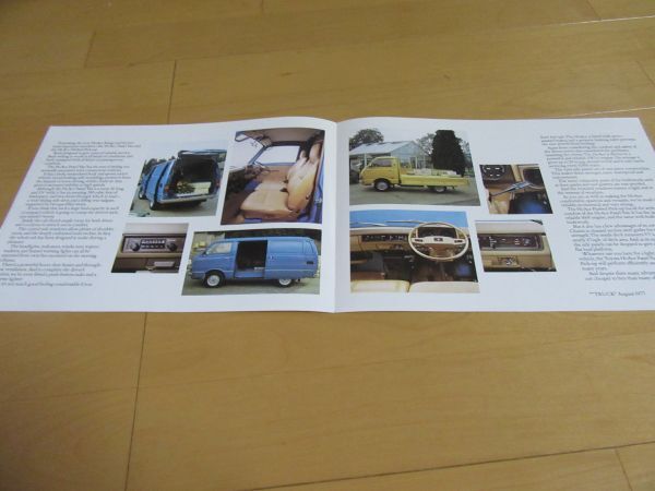 トヨタ▼△７７年現地イギリス版２代目ハイエースバン＆トラック（型式H20/30/40系）古車カタログの画像2