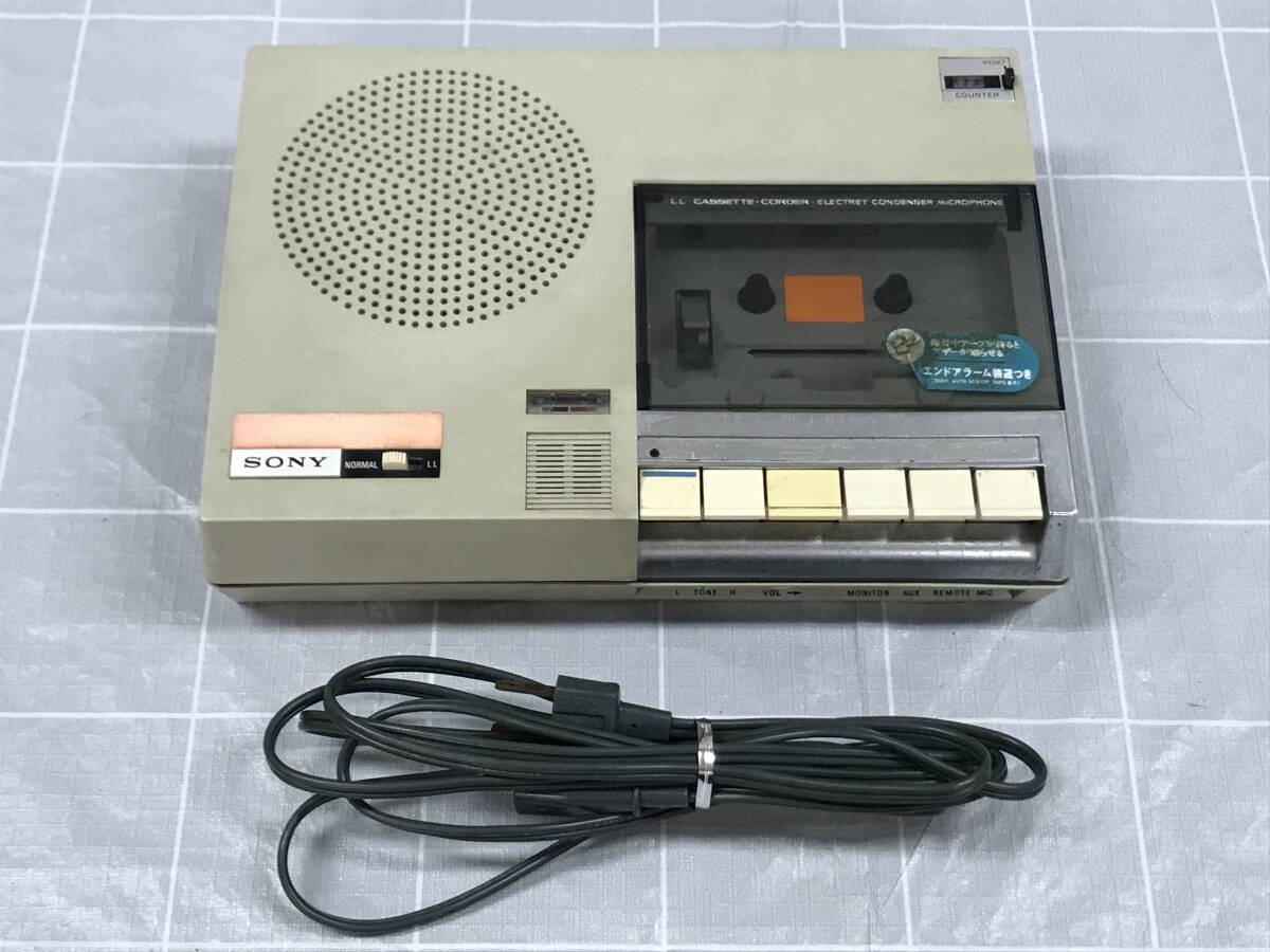 SONY ソニー テープレコーダー TC-1165 カセットレコーダー 音響機器 家電製品 昭和レトロ 時代物 アンティーク 趣味 コレクターの画像1