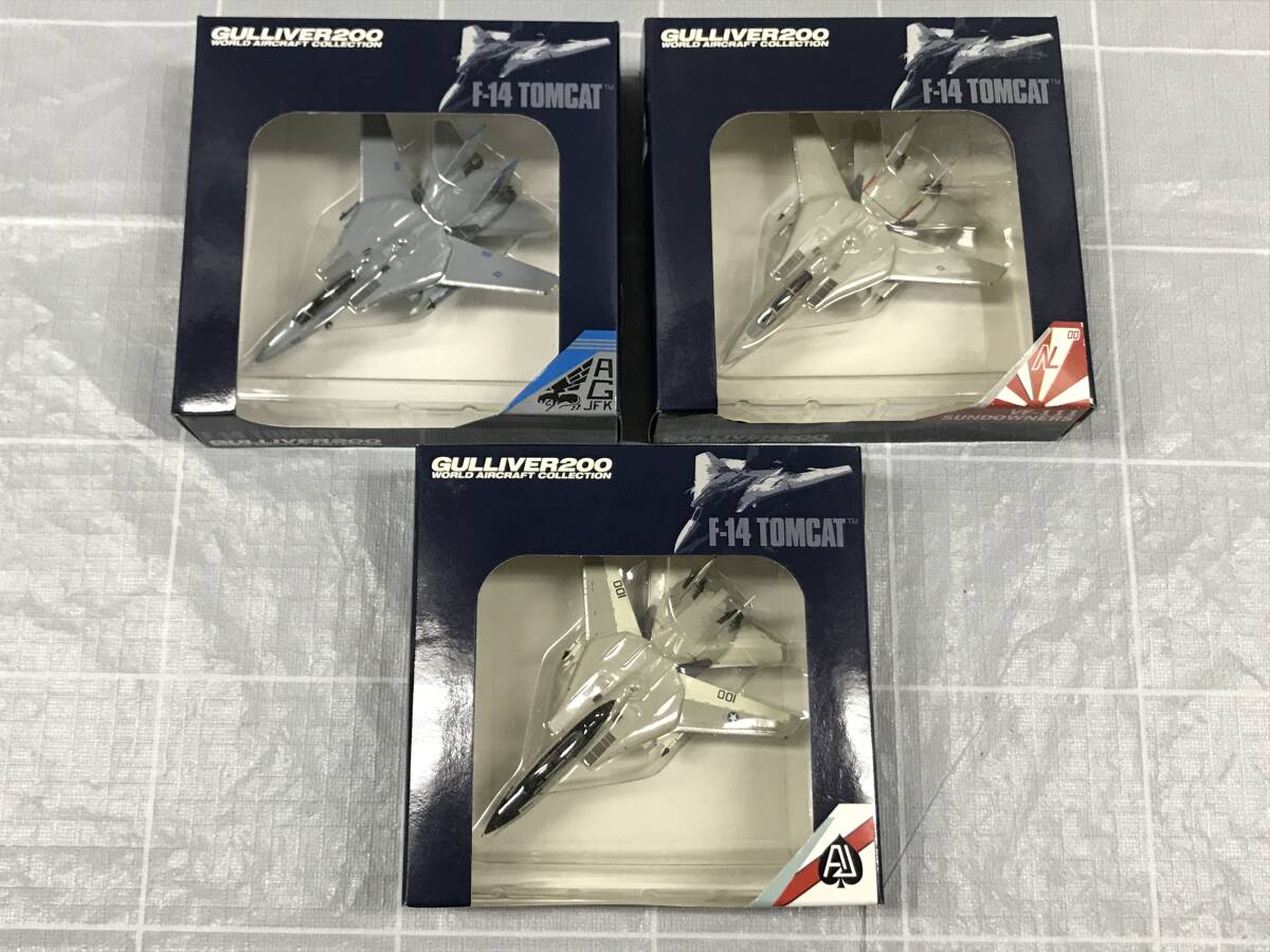 GULLIVER ガリバー 200 WORLD AIRCRAFT COLLECTION F-14 TOMCAT GULLIVER ガリバー 200 WORLD AIRCRAFT COLLECTION F-14 TOMCAT