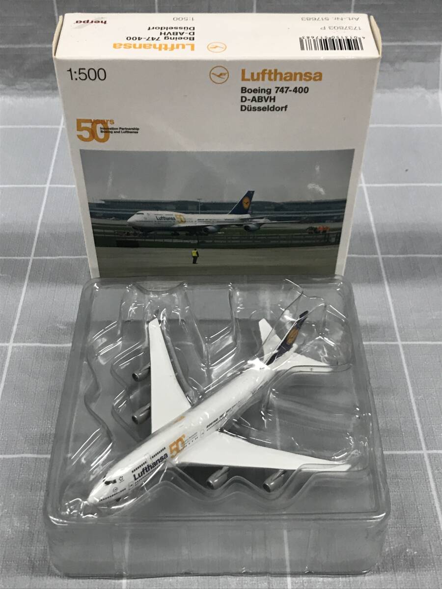herpa ヘルパ BOEING 747-400 KLM Lufthansa NORTHWEST 747-200 Air Force One 1/500 おまとめ5点 飛行機 模型 ホビー 趣味 コレクター の画像7