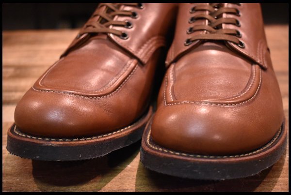 【9D 箱付 美品 18年】レッドウィング 8071 1930's スポーツ オックスフォード シガーリタン モックトゥ 短靴 ブーツ redwing HOPESMORE_画像5