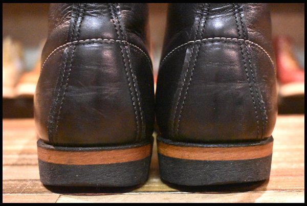 [12D superior article 18 year ] Red Wing 9414 Beck man black black feather Stone plain tu braided up boots 9014 redwing HOPESMORE