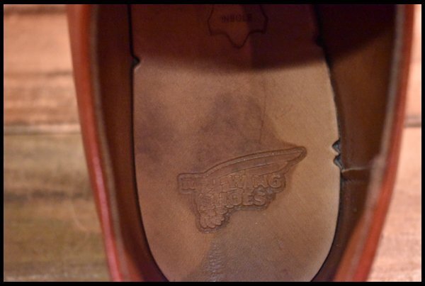 【7D 箱付 良品 17年】レッドウィング 8103 オックスフォード 赤茶 オロラセット モックトゥ ローカット 短靴 ブーツ redwing HOPESMORE_画像8