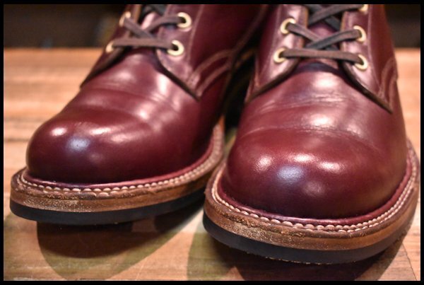 【7? 美品】Locking Shoes by FootMonkey ロッキンシューズ フットモンキー TS-006 ブーツ ホワイツ セミドレス HOPESMOREの画像5