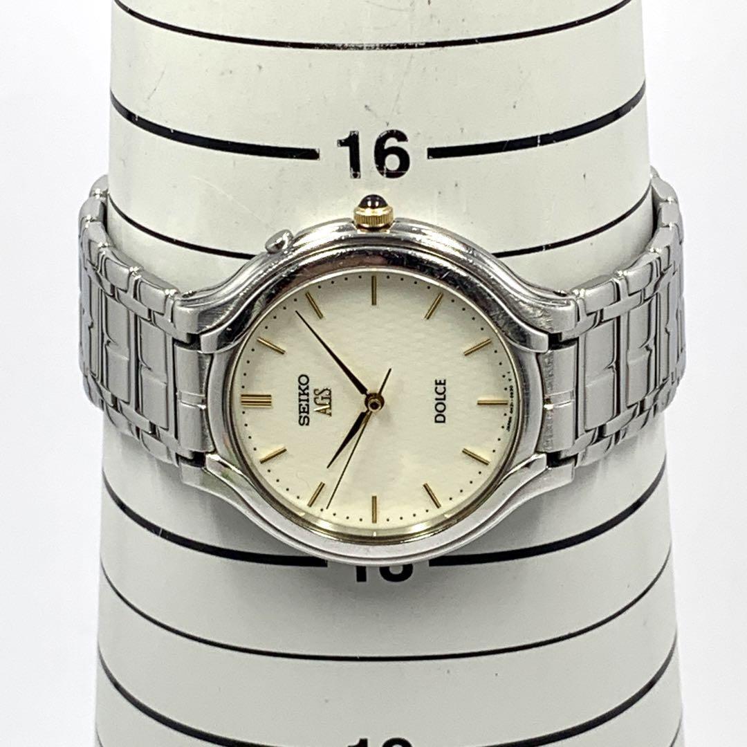 183 SEIKO DOLCE AGS セイコー ドルチェ メンズ 腕時計 人気 希少 ビンテージ レトロ アンティークの画像6
