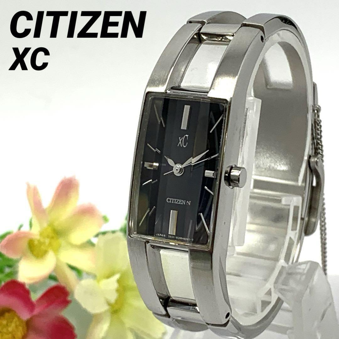 189 CITIZEN XC シチズン クロスシー レディース 腕時計 新品電池交換済 クオーツ式 人気 希少 ビンテージ レトロ アンティーク