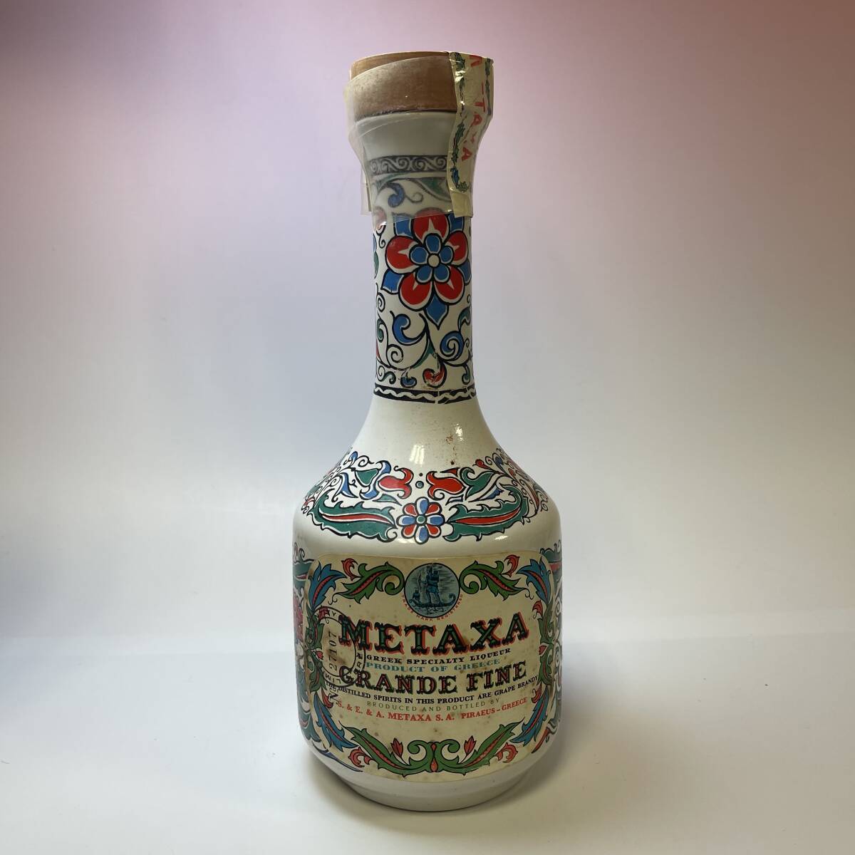 METAXA メタクサ グランドファイン ４０年 ブランデー 陶器ボトルの画像3