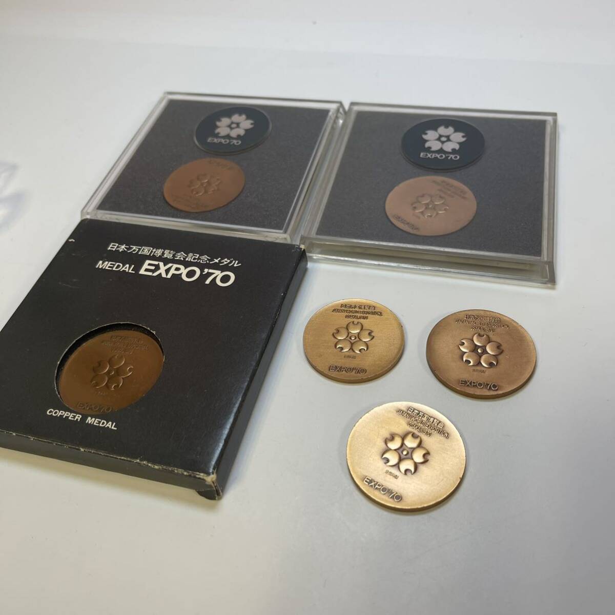 EXPO'70 日本万国博覧会 記念メダル 6枚おまとめ_画像1
