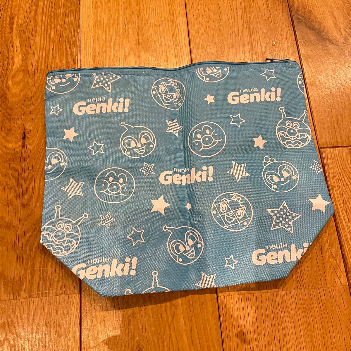 アンパンマン　genki ポーチ　青　限定