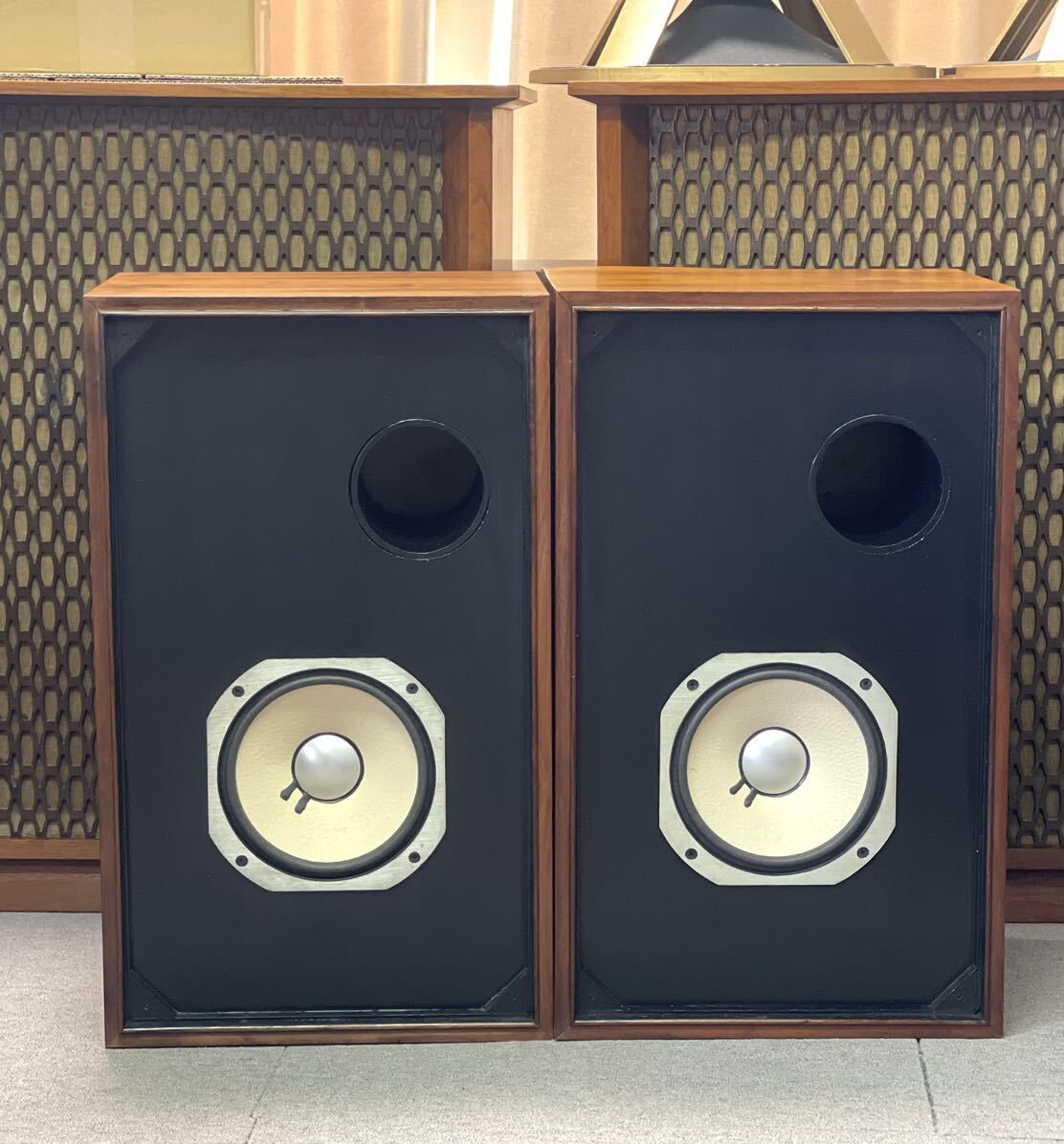 JBL LE8T SANSUI SP-LE8T アルニコ ペア ! 新しいエツジ交換済み 