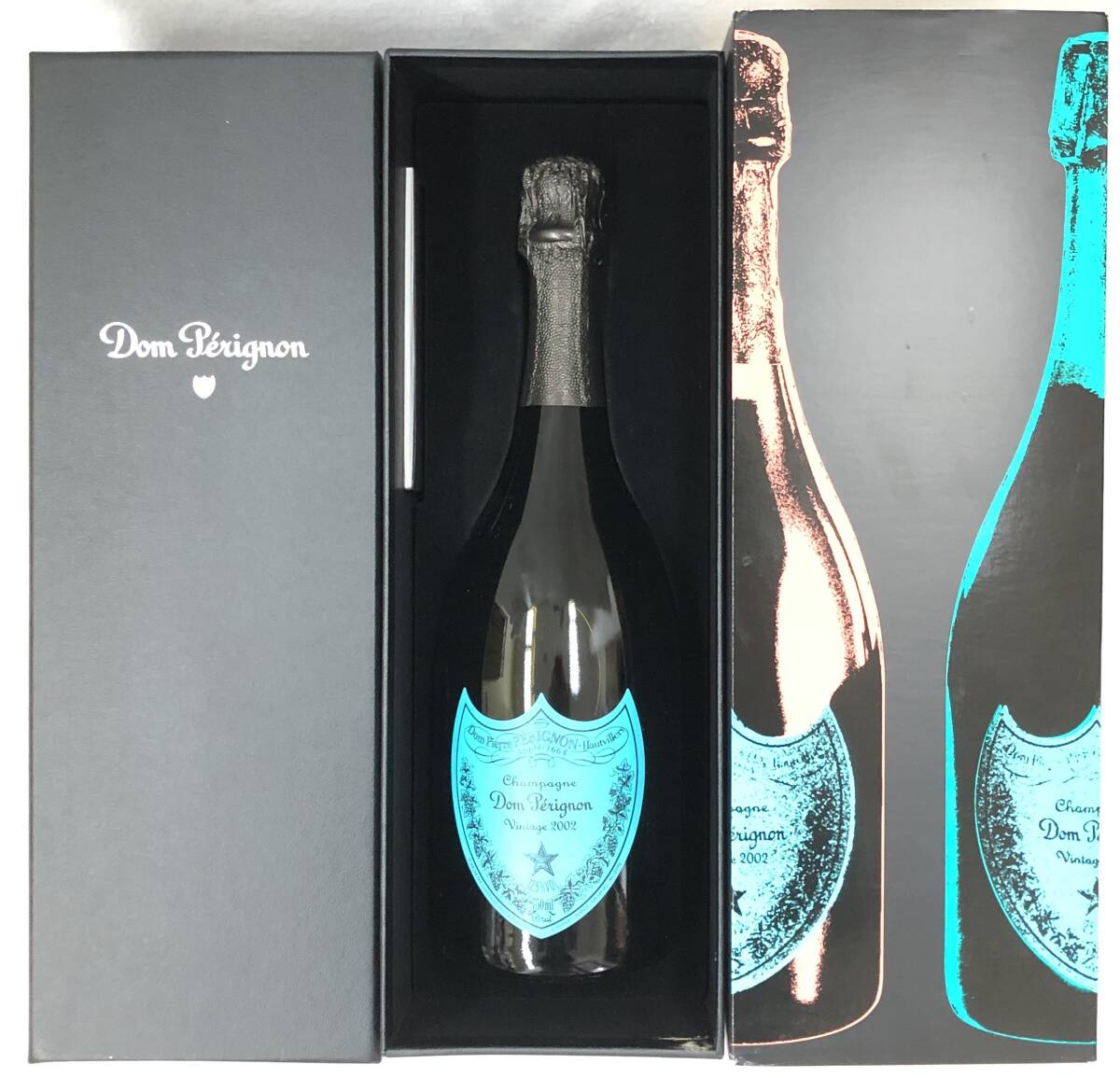 １円スタート 未開栓 Dom Perignon ドンペリニヨン アンディウォーホル ヴィンテージ 2002 シャンパン 750ml 12.5% 箱あり の画像1