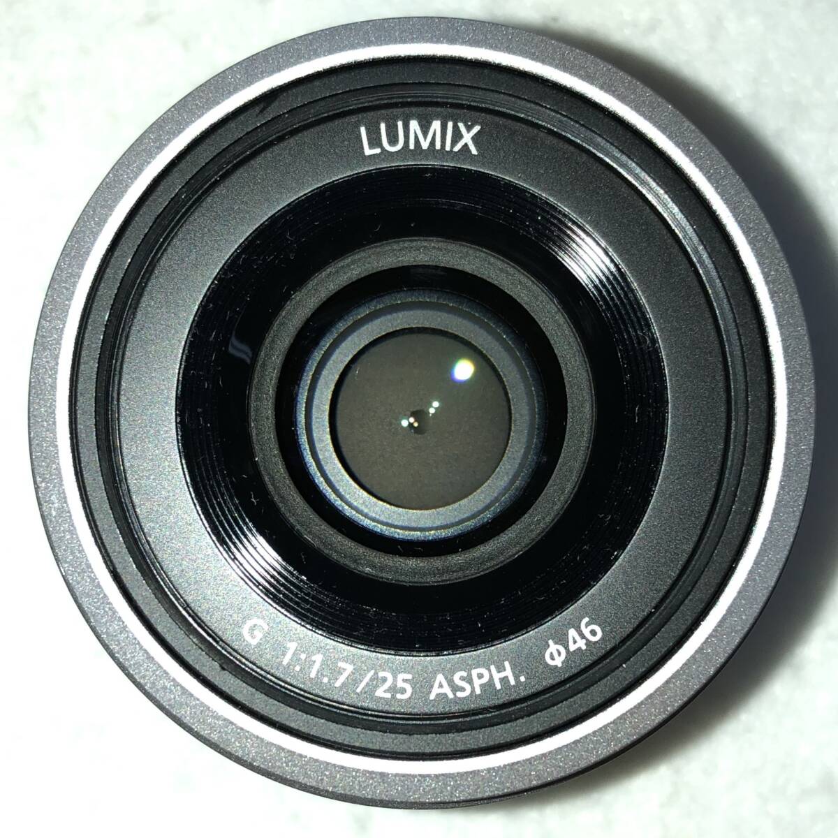Panasonic / H-H025 / LUMIX / G 1:1.7/25 ASPH. φ46 / パナソニック / ルミックス / デジタル一眼カメラ用 交換レンズ / 現状品の画像3