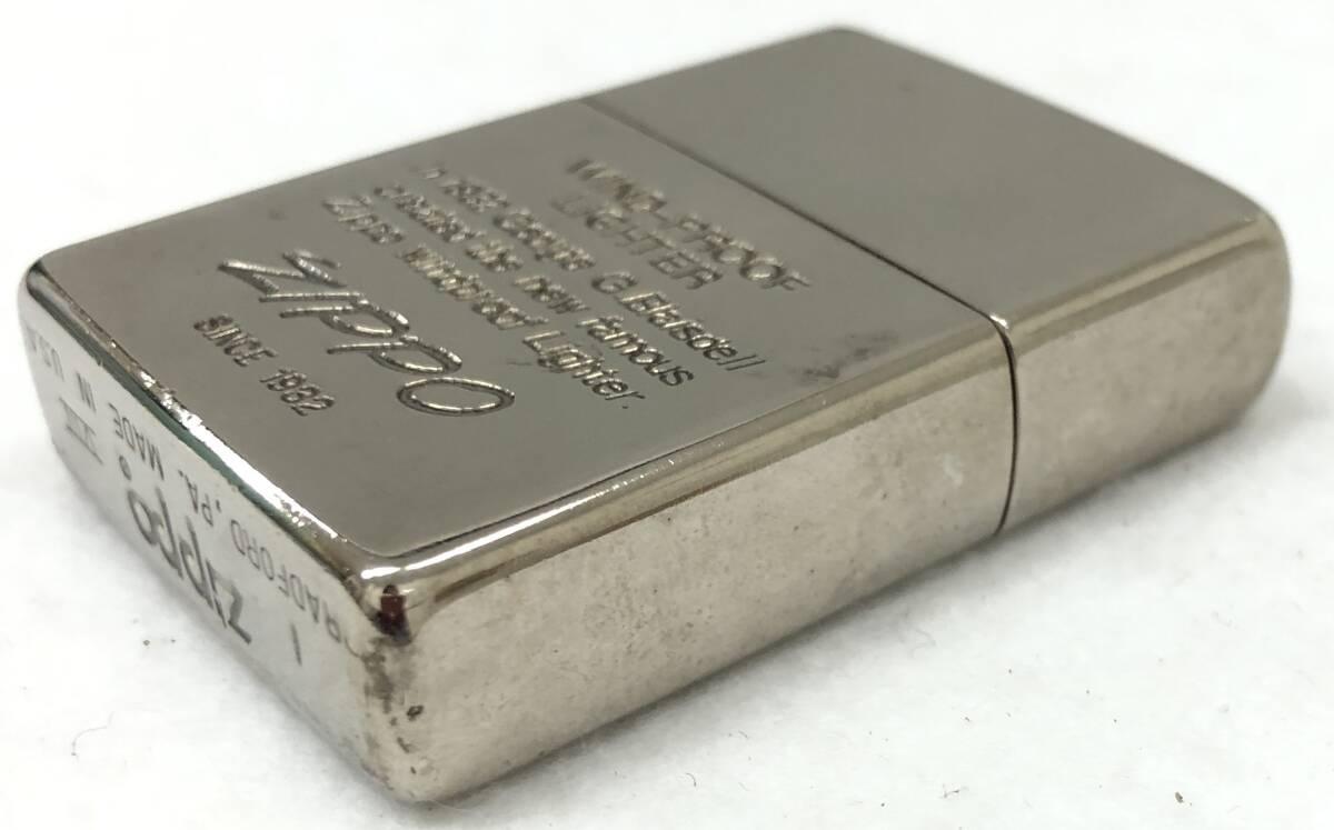 ZIPPO ジッポー WIND-PROOF LIGHTER オイルライター 火花確認OK 中古品 ジャンク品_画像6