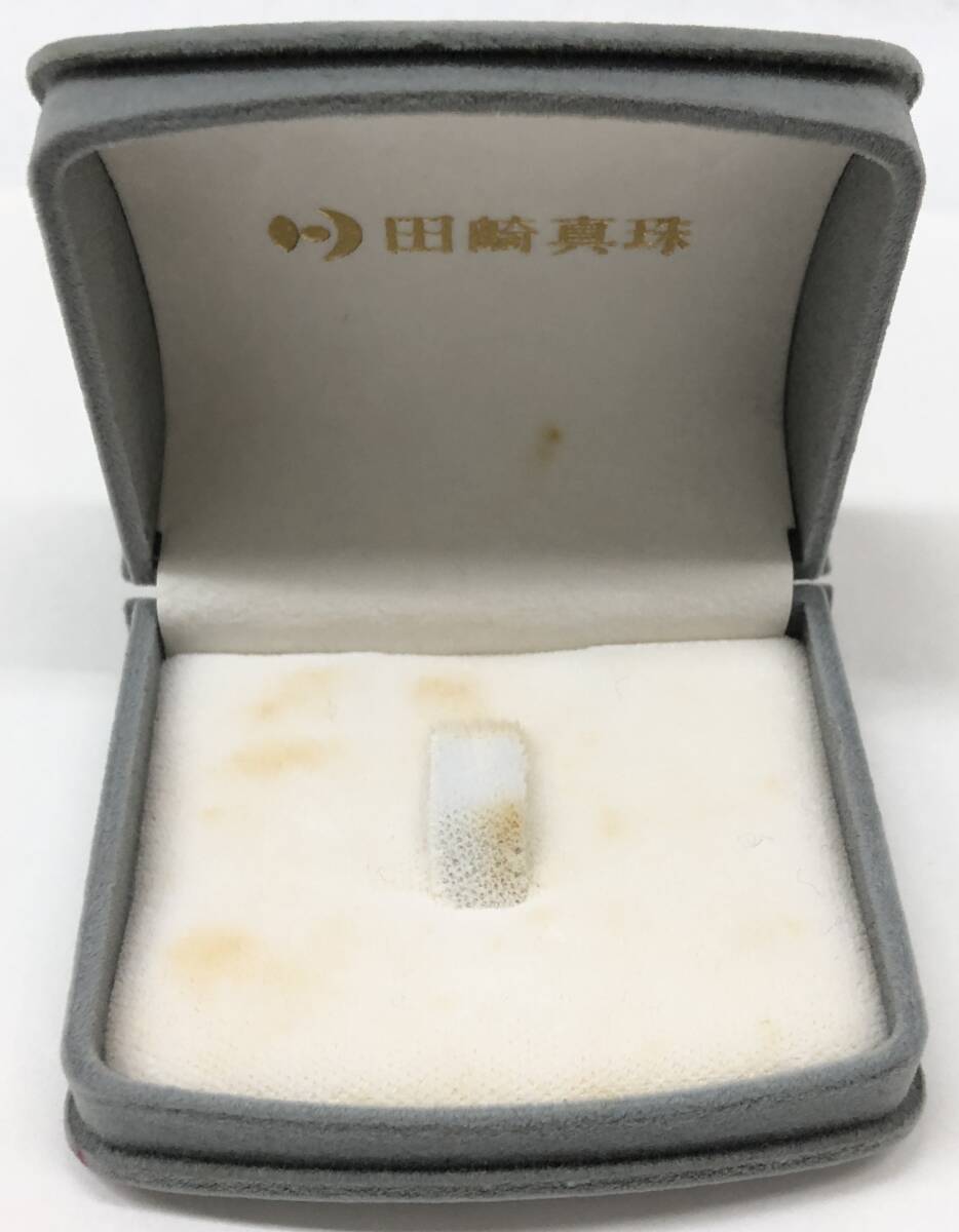 美品 TASAKI SHINJU 田崎真珠 ブローチ シルバー 淡水パール silver 中古品の画像9