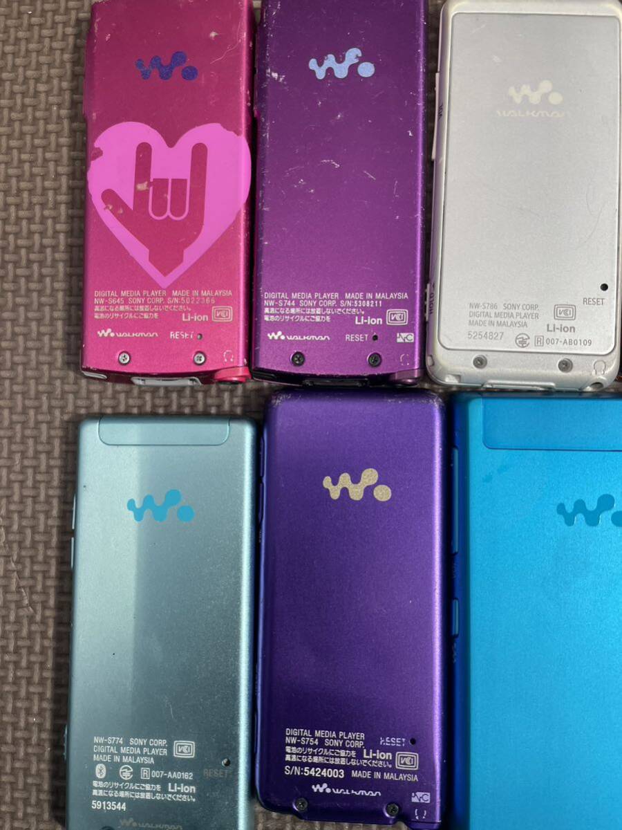 SONY WALKMAN NW-F805 NW-F13 .... ソニー ウォークマン SONYソニー まとめ 10台 の画像5