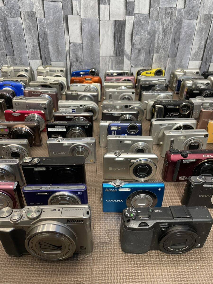 デジタルカメラ SONY OLYMPUS CASIO FUJIFILM RICOH Canon Nikon Pentax コンパクトデジタルカメラ まとめ 100台の画像4