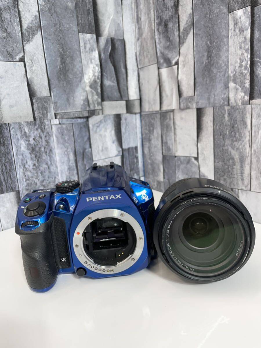 デジタルカメラ PENTAX ペンタックス K-30 レンズ SMC PENTAX-DA 1:3.5-6.3 18-250mm 中古品_画像1