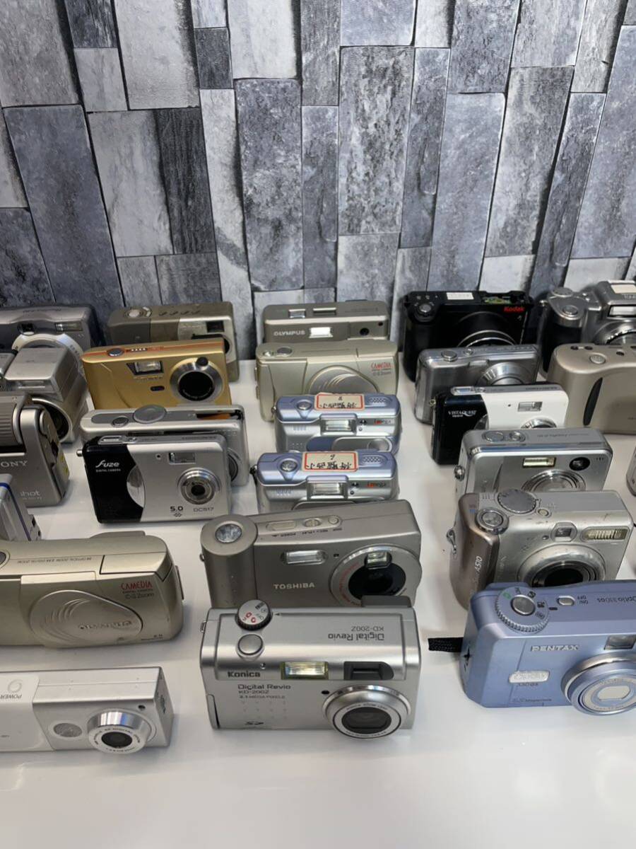 コンパクトデジタルカメラ SONY Canon OLYMPUS NIKON FUJIFILM CASIO CANON まとめ 40台 の画像3
