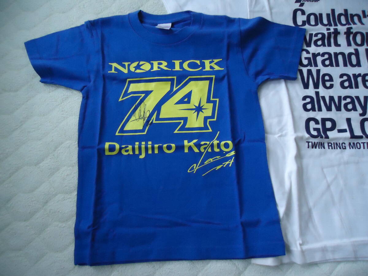 激レア MotoGP 2012 サイン入りTシャツ ペドロサ　　2010　オフィシャル　DORNA　Tシャツ　ツインリンクモテギ　_画像3