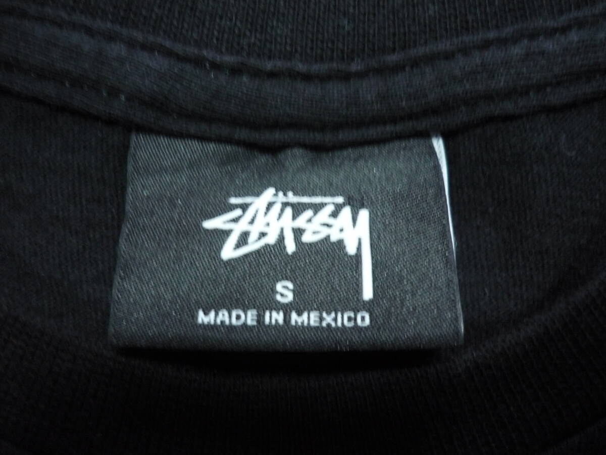 STUSSY　ステューシー　半袖　Tシャツ　ワールドツアー　ブラック　サイズS_画像5