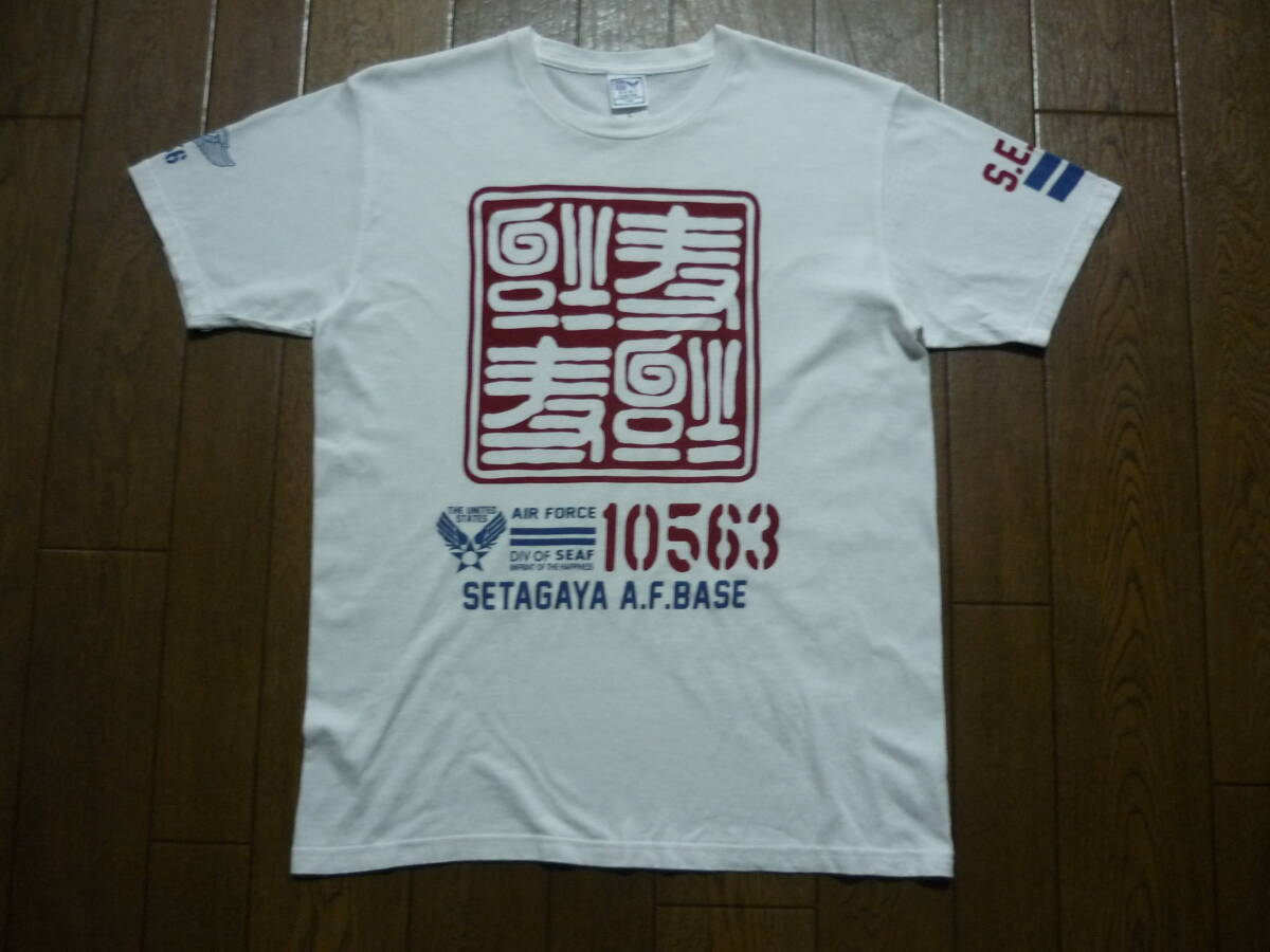 世田谷ベース SETAGAYA BASE 降幸福天 半袖 Tシャツ 所ジョージ 10563 サイズLの画像1