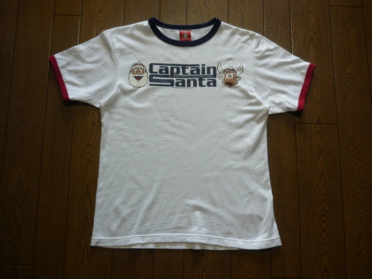 CAPTAIN SANTA Captain Santa short sleeves Lynn ga- T-shirt size S