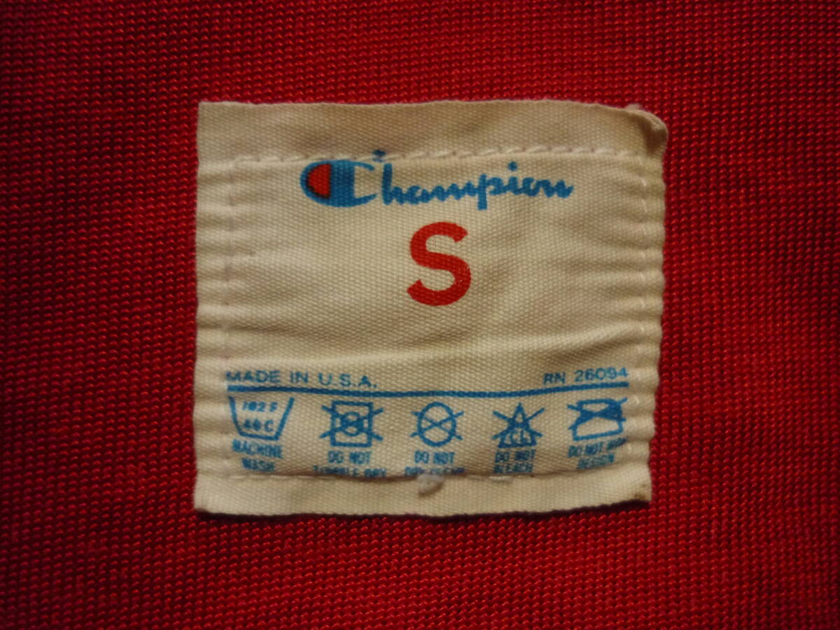 80s　USA製　トリコタグ　ヴィンテージ　Champion　チャンピオン　フットボール　Tシャツ　_画像7