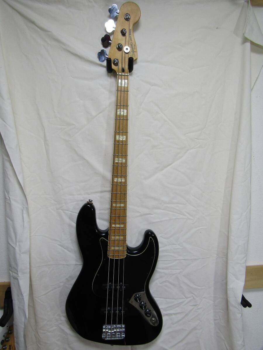  Squier Vintage Modified Jazz Bass ’77 Black ジャンク フェンダー スクワイヤーの画像4