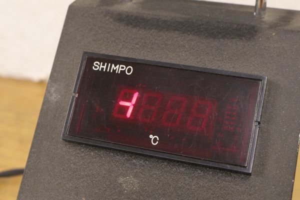 SHIMPO シンポ 陶芸用 デジタル温度計 TC-186 陶芸窯 通電のみ ZA296_画像2