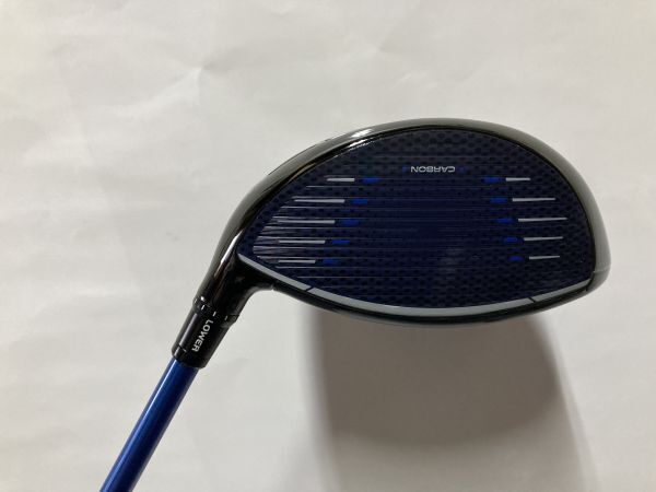 【中古 美品】テーラーメイド TaylorMade Qi10 Max ライト ドライバー 10.5度 Speeder NX BLUE for TM フレックスRの画像3