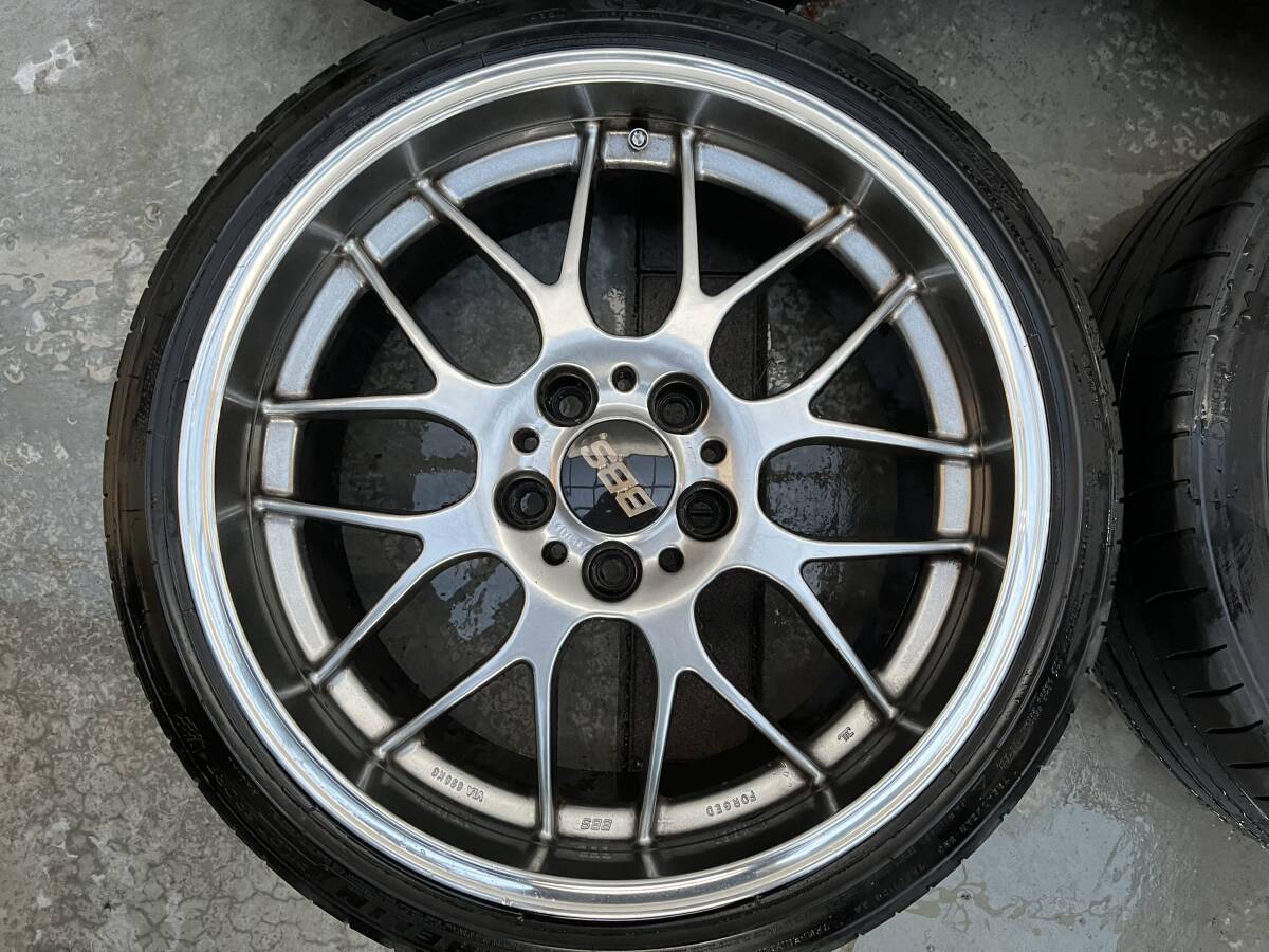 【鍛造！！希少！！】BBS RG-R RG737 8.5J +13 PCD120 BMW等に E36 E46 E38 E34 E39の画像2