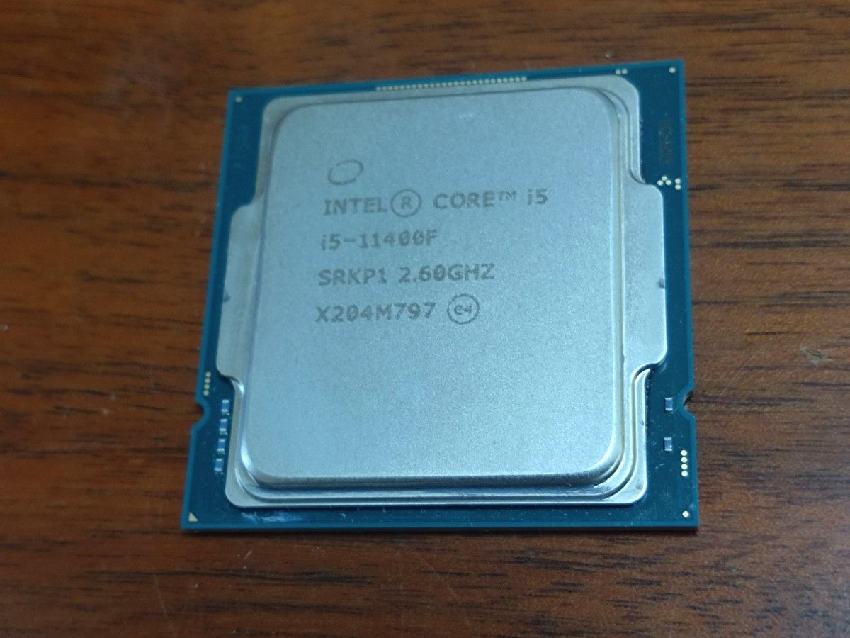 CPU Intel Core i5 11400f 中古 動作確認済 本体のみ