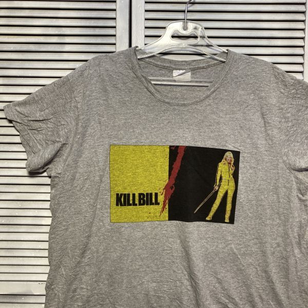 1スタ 最落無し AFTE キルビル KILLBILL 映画 ムービー Tシャツ グレー 90s 00s Y2K VINTAGE ビンテージ 古着 卸 転売の画像1