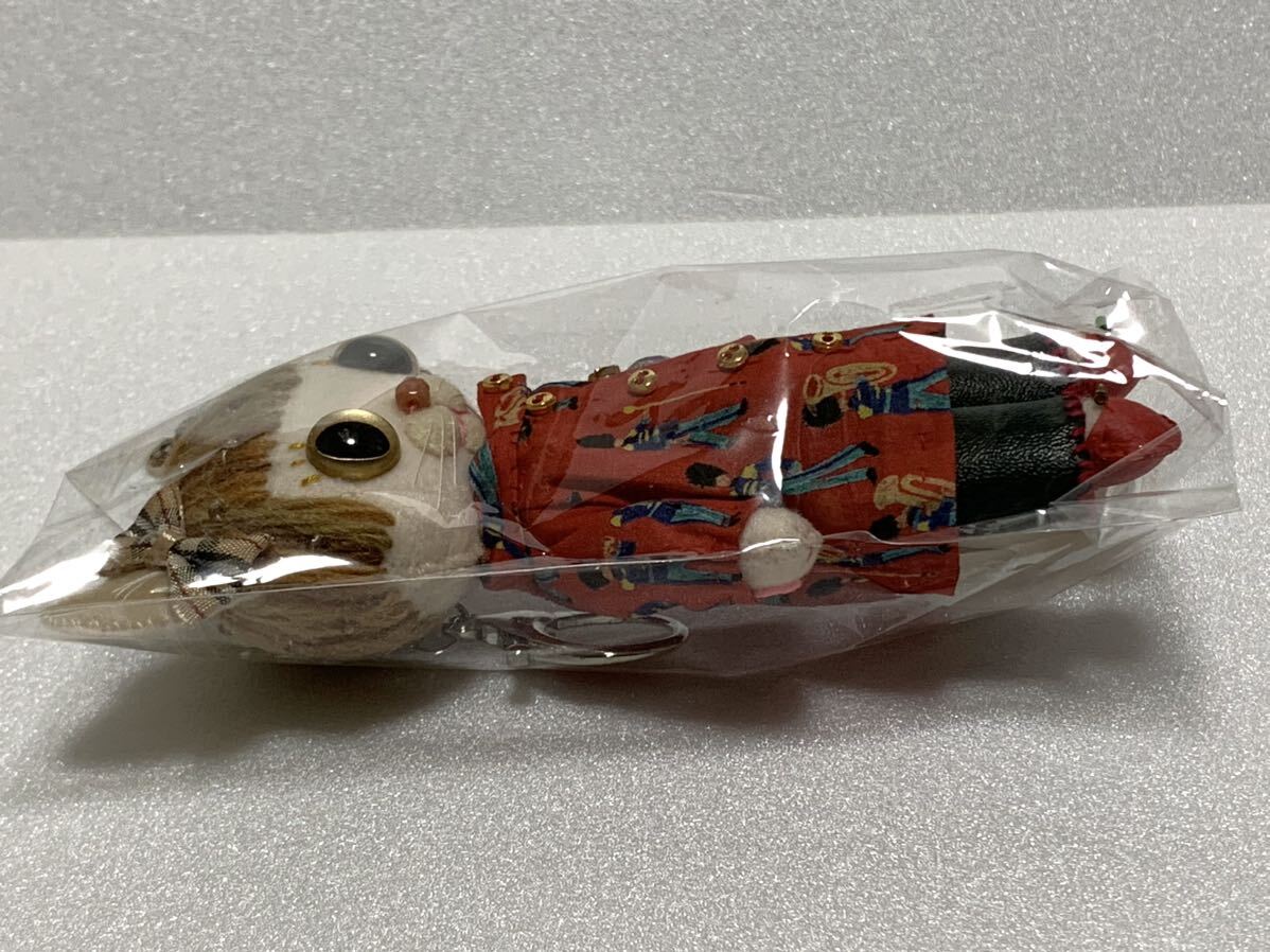 猫キーホルダー・ぬいぐるみ ・ネコ人形 ハンドメイド品 新品未使用 送料220円の画像3
